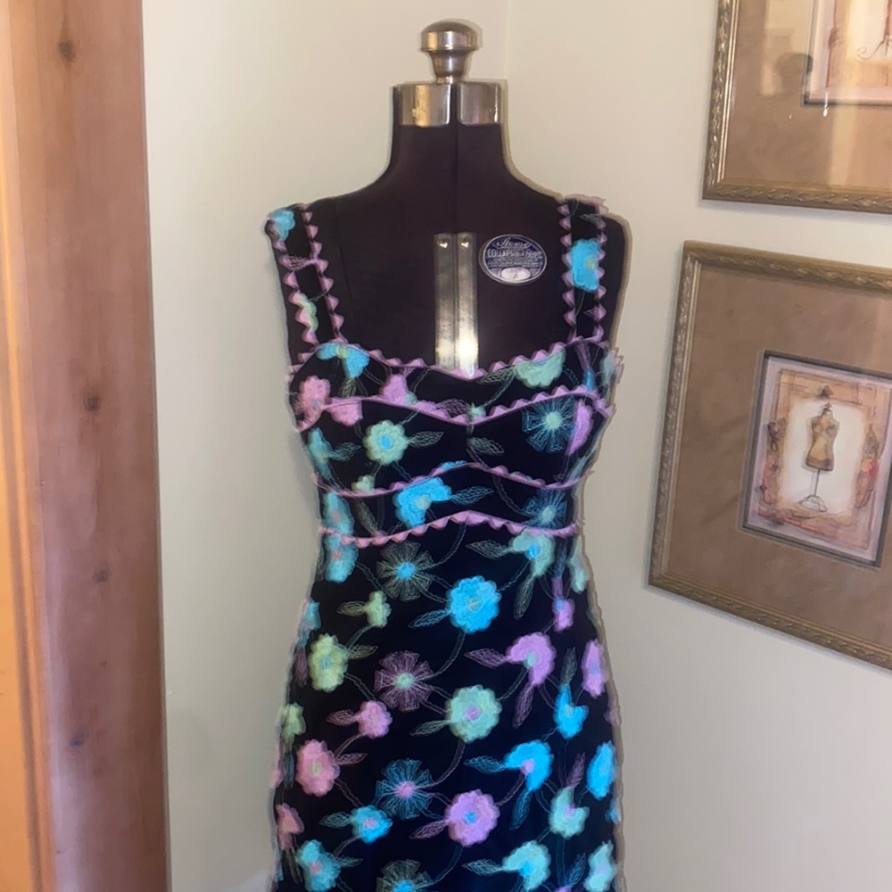 Beautiful Nanette Lepore embroidered dress